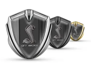Shelby Metal Abovedado Emblema Atlética Apariencia Óptima